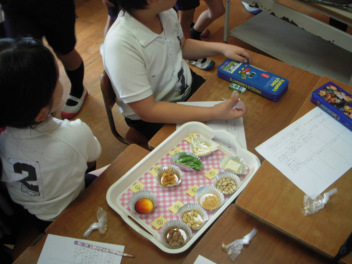 榕城っ子わくわく日記 : すがたをかえる大豆