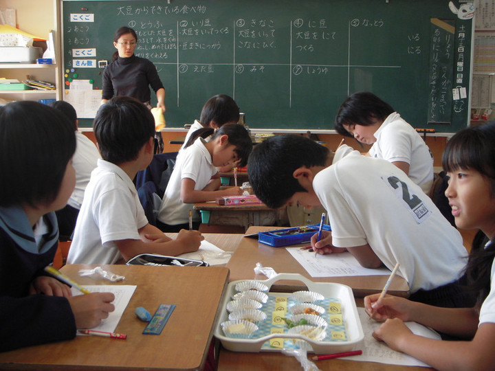 榕城っ子わくわく日記 : すがたをかえる大豆