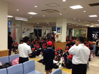 修学旅行出発式