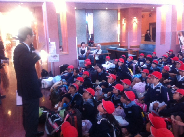 ホテル着きました！